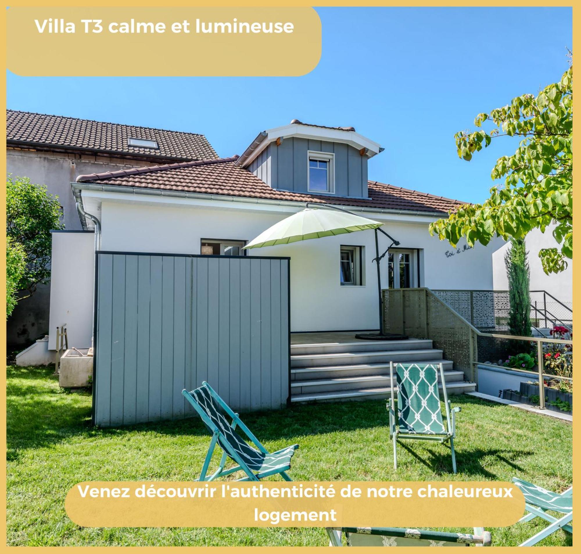 Chez Drum I Villa T3 I Thonon Ngoại thất bức ảnh